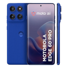 Smartphone Motorola Edge 60 Pro 256GB Azul 5G - 24GB RAM - Tela 6,7" Câm.Tripla + Selfie 50MP 