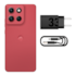 Smartphone Motorola G86 256GB 5GB - Vermelho - Tela de 6,7" Câm. Tripla + Selfie 32 MP