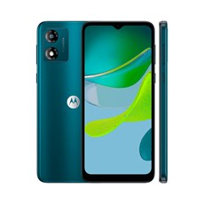 Smartphone Motorola Moto E13 64GB - Verde 4G - Tela de 6,5" Câm. 13MP + Selfie 5MP 