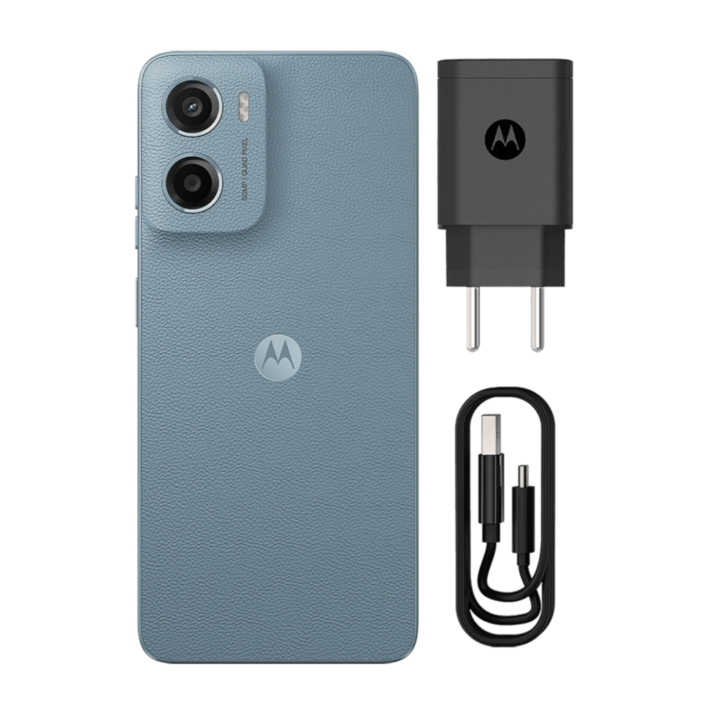 Smartphone Motorola Moto G05 128GB 4GB - Cinza - Tela 6,7” Câm