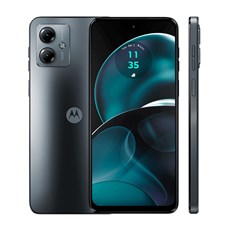 Smartphone Motorola Moto G14 128GB - Grafite 4G - Tela 6,5" Câm. Dupla + Selfie 8MP