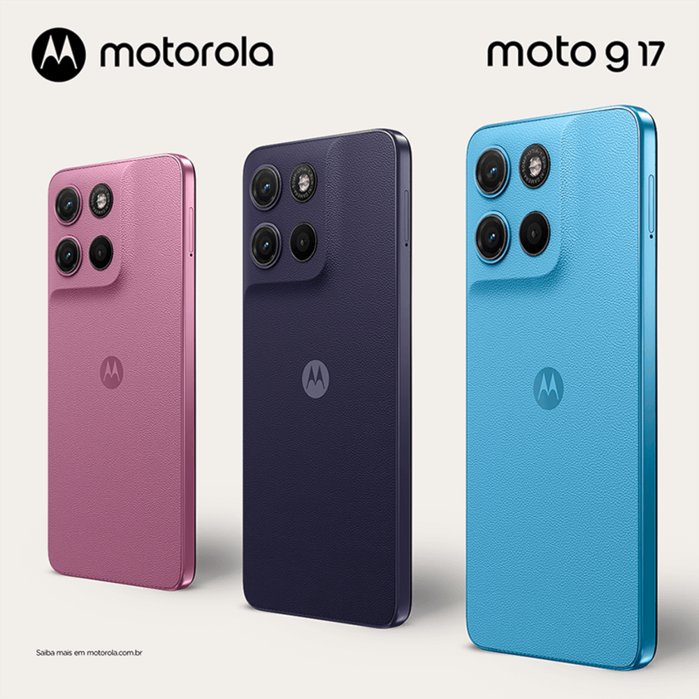 Smartphone Motorola Moto G17 256GB 4GB - Roxo - Tela 6,7” Câm