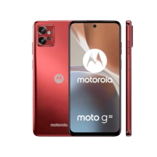 Smartphone Motorola Moto G32 - Vermelho 4G -Tela 6,5” Câm.Tripla + Selfie 16MP 