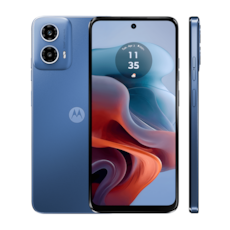 Smartphone Motorola Moto G34 128GB 4GB - Azul 5G - Tela 6,5” Câm. Dupla + Selfie 16MP NFC