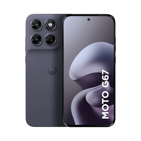 Smartphone Motorola Moto G67 5G Chumbo 256GB - Tela 6,8” Câm. 50MP + Selfie 32MP 