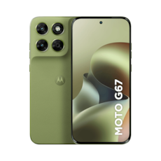 Smartphone Motorola Moto G67 5G Verde Claro 256GB - Tela 6,8” Câm. 50MP + Selfie 32MP 