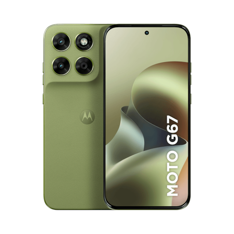 Smartphone Motorola Moto G67 5G Verde Claro 256GB - Tela 6,8” Câm. 50MP + Selfie 32MP 