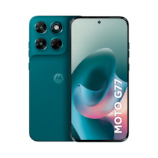 Smartphone Motorola Moto G77 5G Verde Escuro 256GB - Tela 6,8” Câm. 108MP + Selfie 32MP