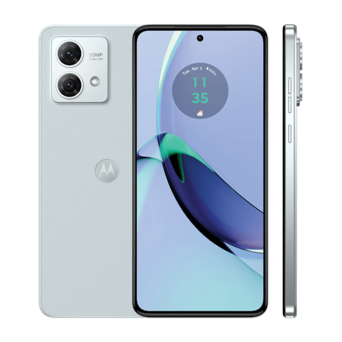 Smartphone Motorola Moto G84 256GB - Azul 5G - Tela de 6,55" Câm Dupla + Selfie 16MP