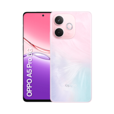 Smartphone OPPO A5 Pro 5G 256GB Rosa - Tela 6,67" Câm. Dupla + Selfie 8MP