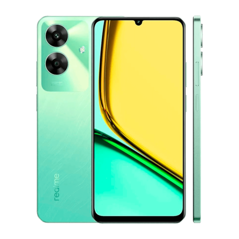 Smartphone Realme Note 60s 128GB Verde - Tela 6,74" Câm. Dupla + Selfie 5MP