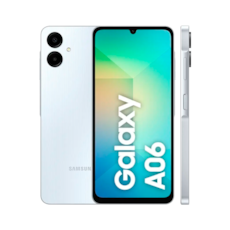 Smartphone Samsung Galaxy A06 128GB Branco - Tela 6,7" Câm. Dupla + Selfie 8MP