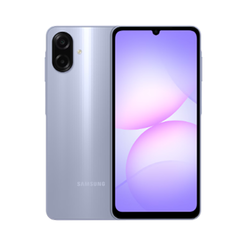 Smartphone Samsung Galaxy A07 128GB Violeta - Tela 6,7" Câm. Dupla + Selfie 8MP