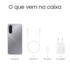 Smartphone Samsung Galaxy A17 128GB Cinza - Tela 6,7" Câm. Tripla + Selfie 13MP 