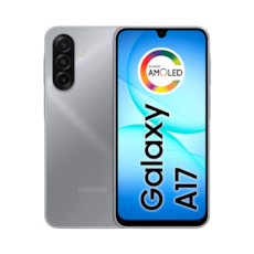 Smartphone Samsung Galaxy A17 256GB Cinza - Tela 6,7" Câm. Tripla + Selfie 13MP