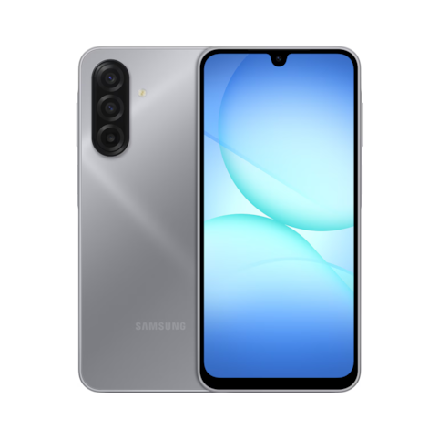 Smartphone Samsung Galaxy A17 256GB Cinza - Tela 6,7" Câm. Tripla + Selfie 13MP