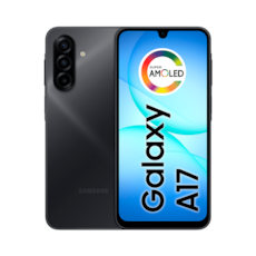 Smartphone Samsung Galaxy A17 256GB Preto - Tela 6,7" Câm. Tripla + Selfie 13MP
