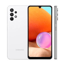  Smartphone Samsung Galaxy A32 128GB Branco 4G - 4GB RAM Tela 6,4” Câm. Quádrupla + Selfie 20MP