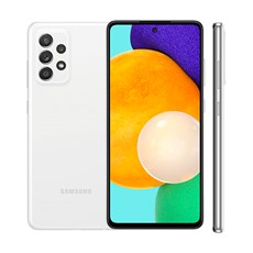 Smartphone Samsung Galaxy A52 128GB Branco 4G - 6GB RAM Tela 6,5” Câm. Quádrupla + Selfie 32MP
