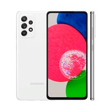 Smartphone Samsung Galaxy A52S 128GB Branco 5G - 6GB RAM Tela 6,5” Câm. Quádrupla + Selfie 32MP