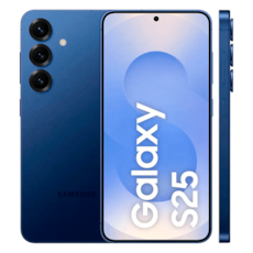 Smartphone Samsung Galaxy S25 256GB Azul Marinho - Tela 6,2" Câm. Tripla + Selfie 12 MP 