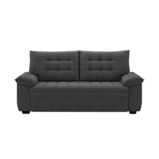 Sofá BestHouse Bertioga 3x2 Lugares - Slim Titânio