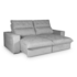 Sofá Hellen Atrative 230 cm Retrátil/Reclinável - Boucle Cinza