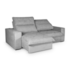 Sofá Hellen Atrative 230 cm Retrátil/Reclinável - Boucle Cinza