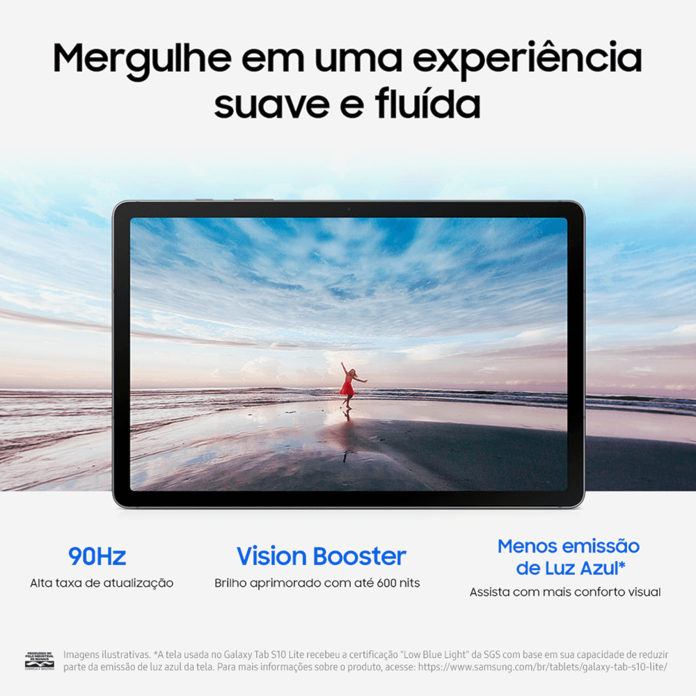 Tablet Samsung SM-X400NZAD Tab S10 Lite 128GB Cinza - Martinello