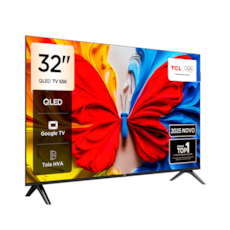 TCL Smart TV 32" 32S5K QLED Full HD - Android TV com Wi-Fi e Bluetooth