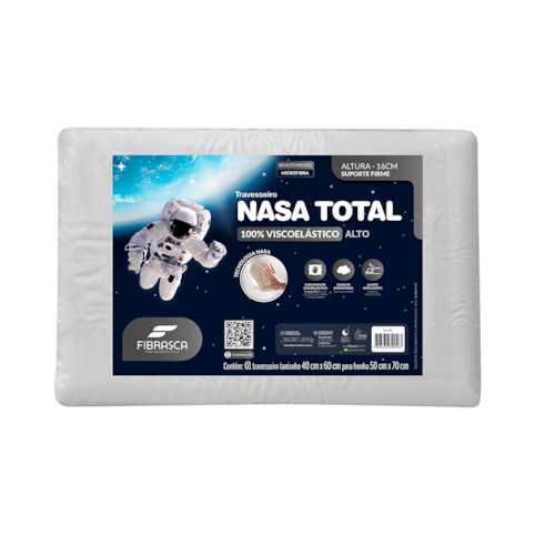 Travesseiro Fibrasca Nasa Total 4019
