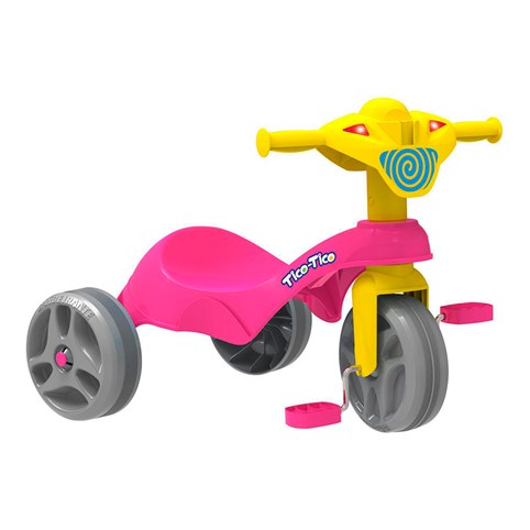 Brinquedo Bandeirante Motoca Velobaby - Rosa 357 - Martinello