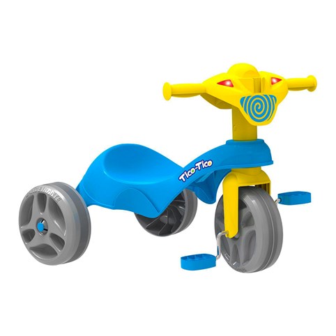 Triciclo Infantil Bandeirante 684 - Tico Tico Azul - Martinello