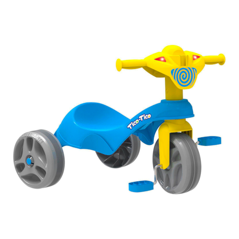 Triciclo Infantil Bandeirante 684 - Tico Tico Azul - Martinello