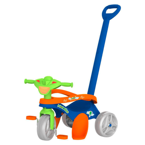 Triciclo Infantil Bandeirante Mototico - Com Empurrador Rosa