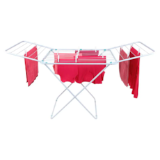 Varal de Chão MOR com Abas Maxi 6010 - Branco Varal de Chão MOR com Abas Maxi 6010 - Branco