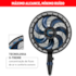 Ventilador De Coluna Arno Force 40cm VE7C X-TREME - 110V 
