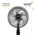Ventilador de Coluna Britânia 40cm BVC41A Maxx Force  Preto - 110V