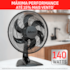 Ventilador de Mesa Arno 40cm VE2E Essential - 220V