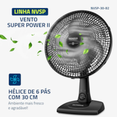 Ventilador Mondial 30 cm NVSP-30-B2 Super Power II -110V