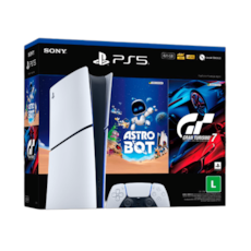 Video Game Playstation 5 Slim Ed Digital 825GB + Astro Bot + Gran Turismo 7
